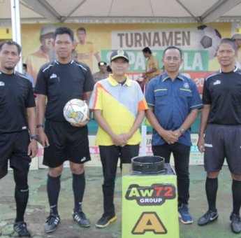 Ketua Askab PSSI Soppeng Apresiasi&nbsp; Pelaksanaan Turnament Sepak Bola Ganra FC