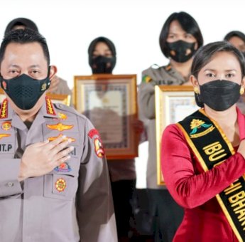 HUT Polwan ke-74, Kapolri: Raih Kembali Kepercayaan Masyarakat Dengan Pendekatan Humanis