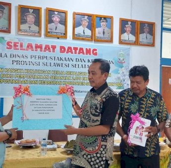 Perpustakaan dan Kearsipan Soppeng Dapat Bantuan Ribuan Buku, Kepala Dinas: Akan Disalurkan ke Sekolah