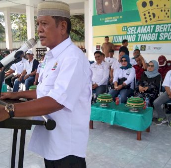 Turnamen Domino Bupati Soppeng Cup Dibuka, Kaswadi: Suatu Kebersamaan yang Luar Biasa
