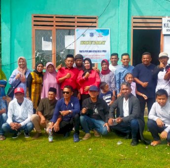 Resmi Daftar Balon Kades Loghiya, La Ode Muhammad Idris: Dukungan Keluarga dan Rekan Sangat Berati