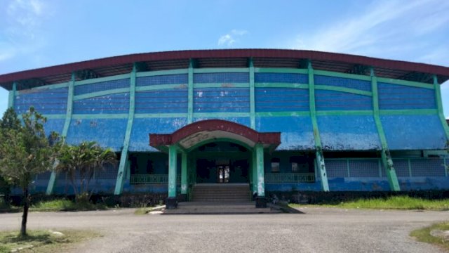 Kantor Sekretariat KONI Kabupaten Muna. (FOTO. Rustam/Republiknews.Co.Id)