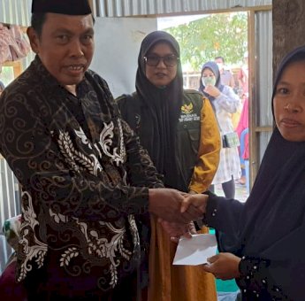 Baznas dan UPZ Bantu Penyelenggaraan Jenazah Nenek Lansia Sebatangkara di Gowa