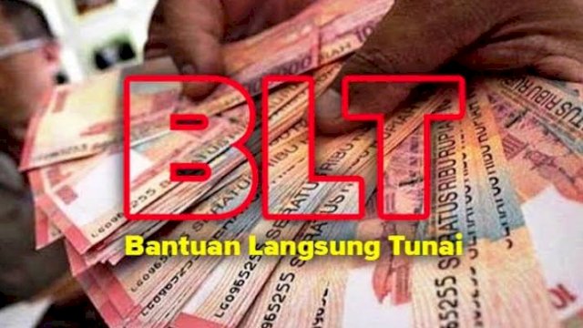 Ilustrasi Bantuan Langsung Tunai (BLT). (Istimewa)