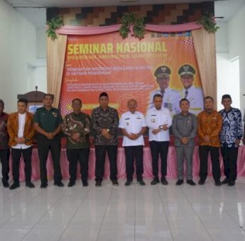 Buka Seminar Nasional AGPAII, Bupati Jeneponto Sampaikan Ini