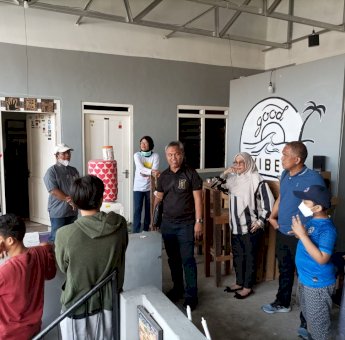 Pasca Direhab, Bupati Budiman Tinjau Asrama Mahasiswa di Yogyakarta
