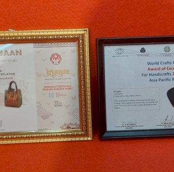 Sulsel Boyong Dua Penghargaan dari Pameran Kriya Nusa