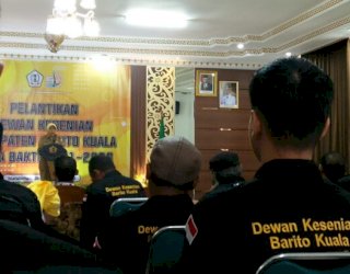 Bupati Kukuhkan 56 Pengurus Dewan Kesenian Barito Kuala