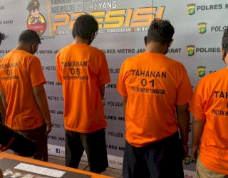 Lima Pelaku Pengedar Sabu Senilai Rp 160 Juta di Jakbar Ditangkap