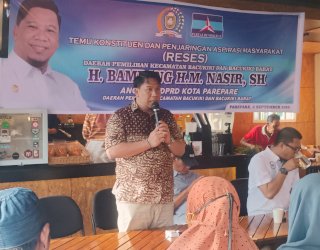 Legislator Demokrat Parepare H Bambang Nasir Temu Konstituen, Jaring Aspirasi Warga Bacukiki dan Bacukiki Barat