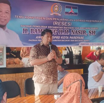 Legislator Demokrat Parepare H Bambang Nasir Temu Konstituen, Jaring Aspirasi Warga Bacukiki dan Bacukiki Barat