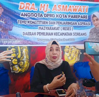Legislator NasDem Parepare Asmawati Zainuddin Temu Konstituen, Fokus Kawal Aspirasi Warga Terkait Hak Dasar