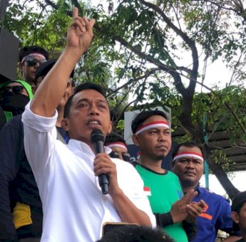 Driver Ojol Unjuk Rasa di DPRD Sulsel, Syahar Janji Segera Bahas Soal Aspirasi Penyesuaian Tarif