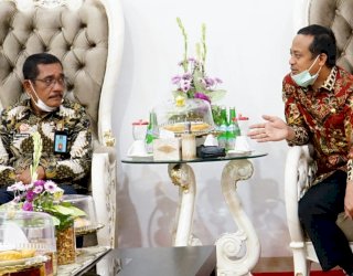 Kanwil Kemenkumham Sulsel Bangun Kolaborasi Dorong Peningkatan Pencatatan KI