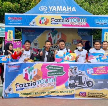 Sasar Pelajar di Kota Makassar, Yamaha Gelar Fazzio Youth Project
