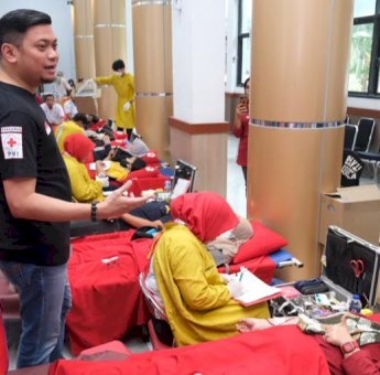 Pemkab Gowa-PSMTI Gelar Donor Darah Sukarela, 317 Kantong Darah Berhasil Terkumpul