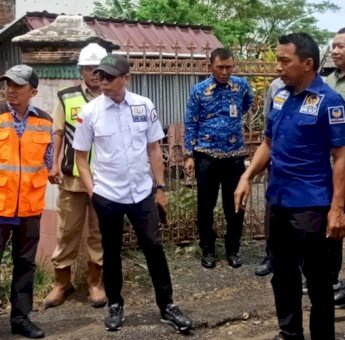 Banggar DPRD Sulsel Pantau Pembangunan Rest Area dan Jalan Provinsi di Sidrap
