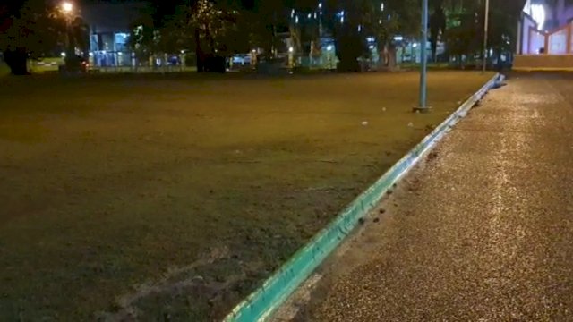 Ket : Kondisi Lapangan Andi Makkasau Kota Parepare 