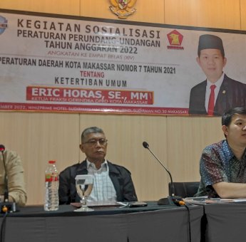 Demi Ciptakan Lingkungan yang Tenteram, Eric Horas Sosialisasikan Perda Ketertiban Umum