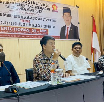 Eric Horas Tekankan Perusahaan Maksimalkan Dana CSR Untuk Kepentingan Masyarakat