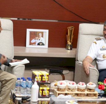 Bupati Pinrang Terima Kunjungan Chief Of WASH Unicef Indonesia