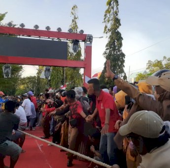 Disporapar Parepare Gelar Olahraga Rakyat, Warga Antusias UMKM Diberdayakan