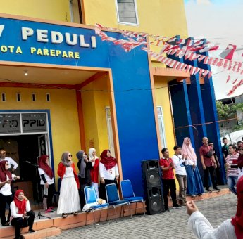 Begini Keseruan Pegawai Diskominfo Parepare Semarakkan HUT Kemerdekaan ke-77