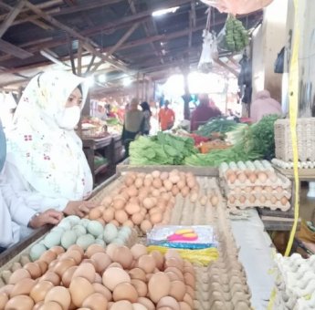 Harga Telur Ayam Mahal, Tim Pemkot Parepare Pantau Harga di Pasar Tradisional