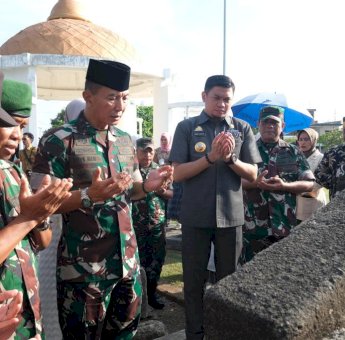 Bupati Gowa Paparkan Kolaborasi Pemerintah dengan TNI ke Pangdam XIV Hasanuddin&nbsp;