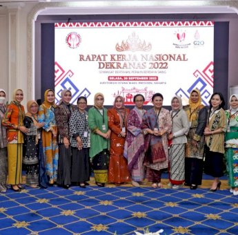 Buka Rakernas 2022, Wury Ma&rsquo;ruf Amin Harapkan Solusi Peningkatan Daya Saing