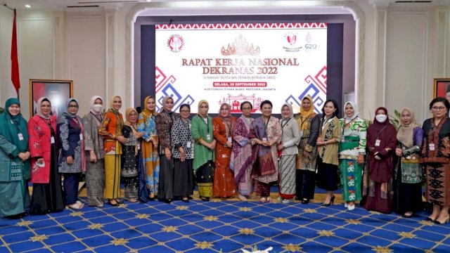 Rapat Kerja Nasional 2022 Dekranas di Istana Wakil Presiden, Jakarta, Selasa (20/09/2022). (Istimewa)