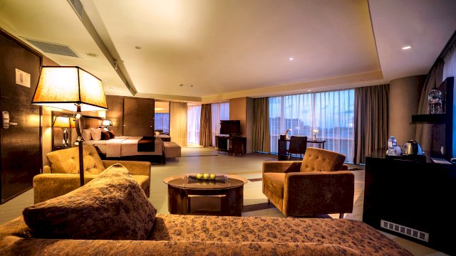 Ket : ASTON Makassar tawarkan promo kamar dengan harga spesial dalam rangka memeriahkan HUT Archipelago ke-25 Tahun. (Dok. ASTON Makassar)