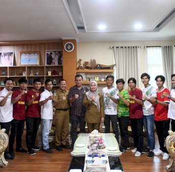 Dilepas Bupati, 18 Atlet Futsal Luwu Utara Melaju ke Pekan Olahraga Provinsi