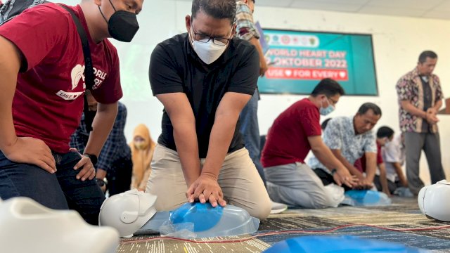 Kabupaten Gowa menjadi lokasi pelaksanaan World Heart Day dalam rangka memperingati Hari Jantung Sedunia, yang berlangsung di Aula Rumah Sakit Umum Daerah (RSUD) Syekh Yusuf Kabupaten Gowa, Minggu (02/10/2022). (Dok. Humas Gowa)