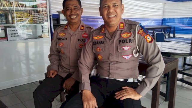 Ket: Kasat lantas polres Soppeng Akp.S.Sahar saat ditemui di Polres Soppeng, Selasa 4 Oktober 2022.(istimewa)