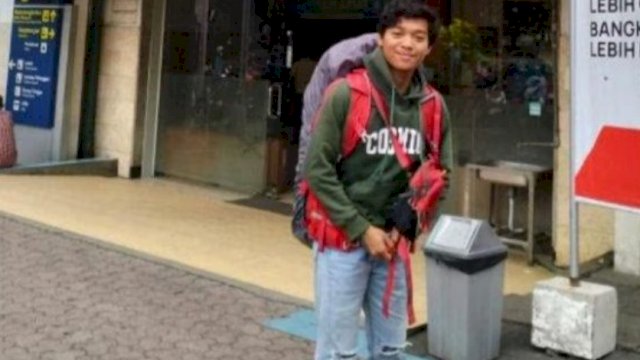Angger Aditya Permana Semasa hidupnya, Mahasiswa Prodi Kehutanan UMM ini menjadi salah satu korban dari tragedi Sepakbola Kanjuruhan. (Foto: Dok Keluarga)