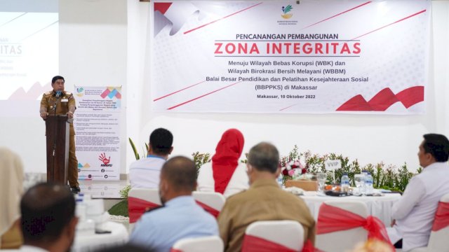 Pemprov Sulsel Apresiasi Pencanangan Zona Integritas BBPPKS