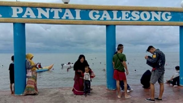 Tempat Wisata Pantai Galesong, Kabupaten Takalar. (Istimewa)