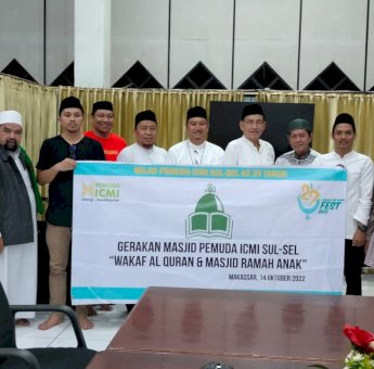 Pemuda ICMI Sulsel Silaturahmi dan Yayasan Masjid Al-Markaz Makassar Gagas Masjid Ramah Anak