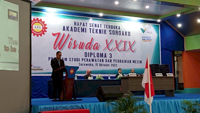 ATS Apresiasi PT Vale Dukung Program Pelatihan Kejuruan