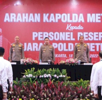 Tindak Lanjuti Arahan Presiden, Kapolda Metro Jaya Harapkan Reserse Bekerja Profesional dan Modern
