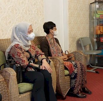 Kunjungi Sulsel, Dekranas Akan Beri Pelatihan Anyaman Lontar dan Bambu