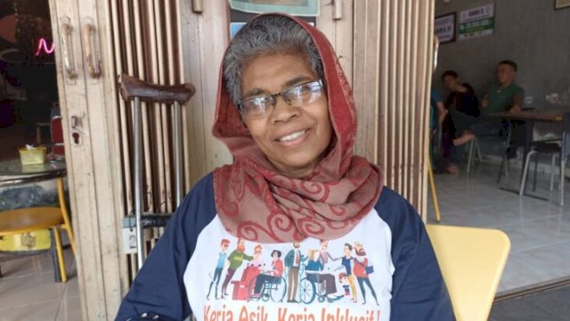 Ketua HWDI Sulsel Maria Un. (Dok: Chaerani/Republiknews.co.id)