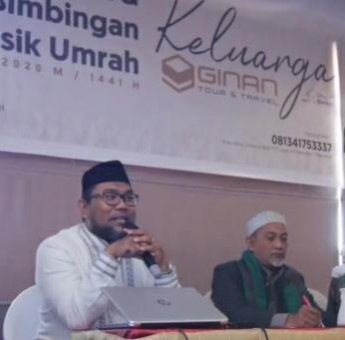Ginan Travel Gelar Manasik, Jamaah Umrah Siap Diberangkatkan Oktober