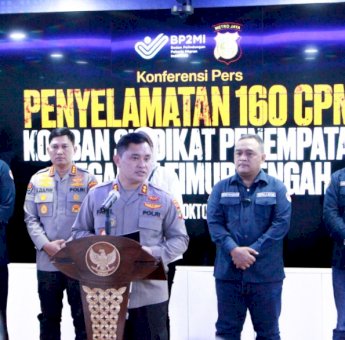 Polisi dan BP2MI Gagalkan 160 Calon Pekerja Migran Ilegal Tujuan Timur Tengah