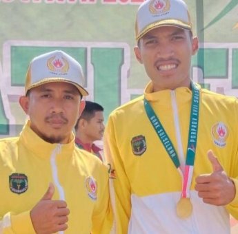 Sumbang Dua Emas, Atlet Luwu Utara Pecahkan Rekor Lari Tercepat di Porprov Sulsel 2022