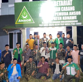 Peringati Hari Sumpah Pemuda, GP Ansor Konawe Gelar Yasinan, Dzikir dan Doa Bersama