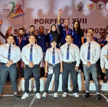 Cabor Binaraga dan Fitnes Parepare Juara Umum di Eksebisi Porprov Sulsel ke-17