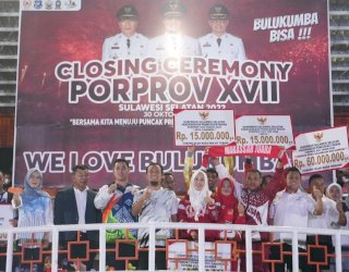 Pertama Dalam Sejarah Porprov Sulsel, di Era Gubernur Andi Sudirman Beri Bonus Bagi Atlet