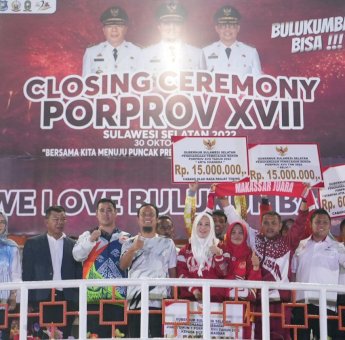 Pertama Dalam Sejarah Porprov Sulsel, di Era Gubernur Andi Sudirman Beri Bonus Bagi Atlet